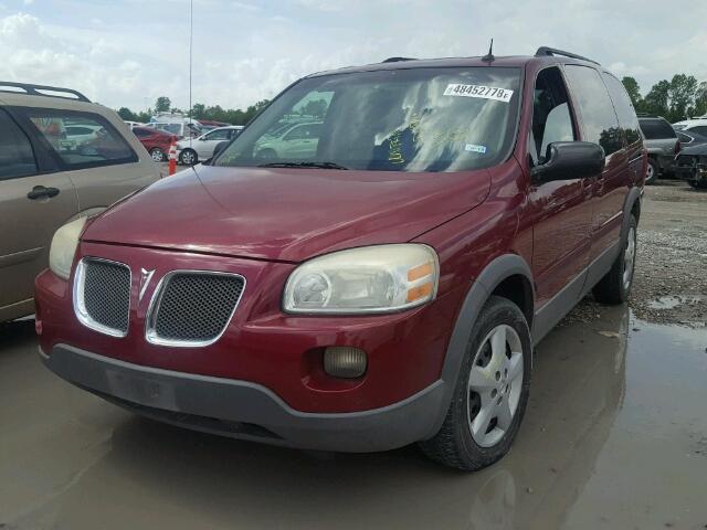 1GMDV03L55D247616 - 2005 PONTIAC MONTANA SV MAROON photo 2