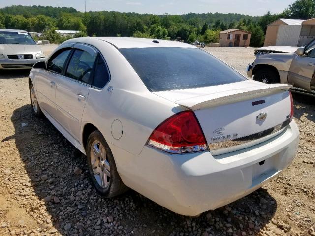 2G1WC57M891166218 - 2009 CHEVROLET IMPALA 2LT WHITE photo 3