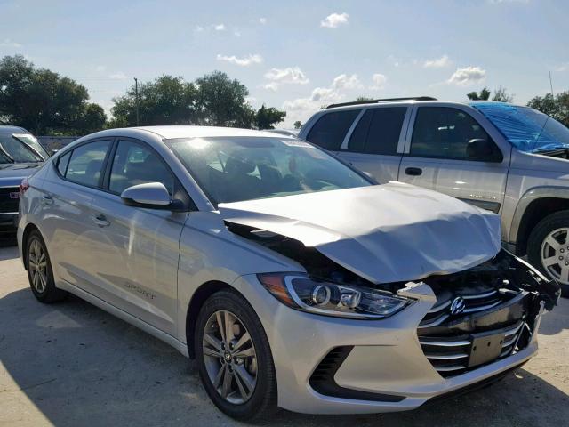 5NPD84LF8JH240922 - 2018 HYUNDAI ELANTRA SE SILVER photo 1