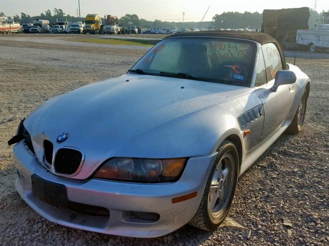 4USCH9333XLG01327 - 1999 BMW Z3 2.3 SILVER photo 2