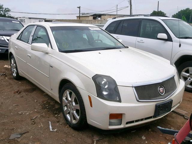 1G6DP577870121028 - 2007 CADILLAC CTS HI FEA WHITE photo 1