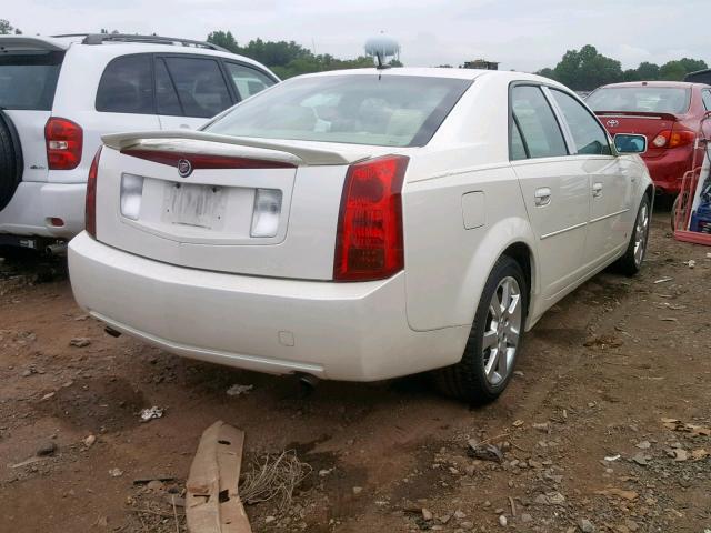 1G6DP577870121028 - 2007 CADILLAC CTS HI FEA WHITE photo 4