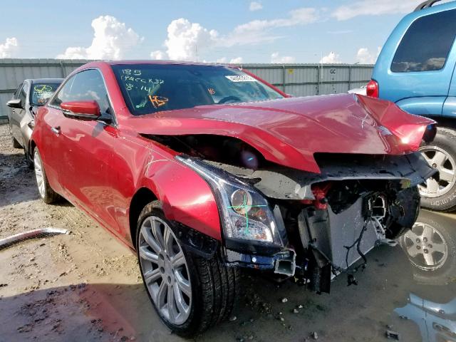 1G6AA1RX4K0130280 - 2019 CADILLAC ATS RED photo 1