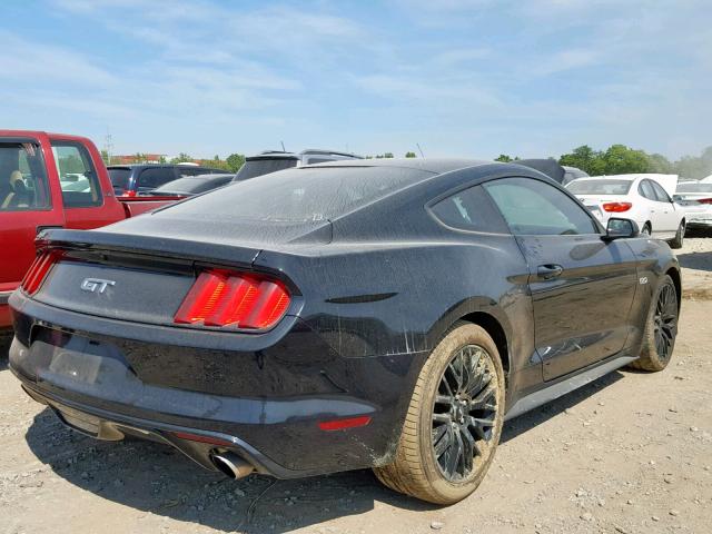 1FA6P8CF1H5319724 - 2017 FORD MUSTANG GT BLACK photo 4