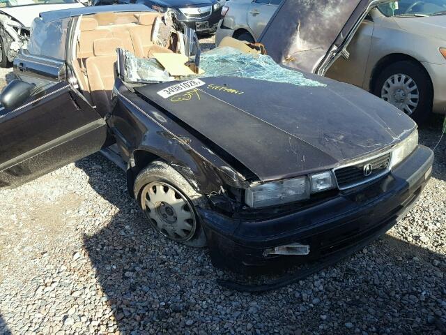 JH4CC2641NC014021 - 1992 ACURA VIGOR LS MAROON photo 1