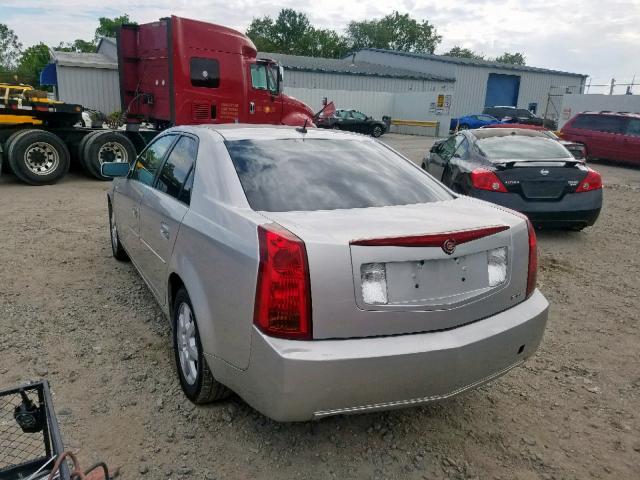 1G6DP577170197691 - 2007 CADILLAC CTS HI FEA SILVER photo 3