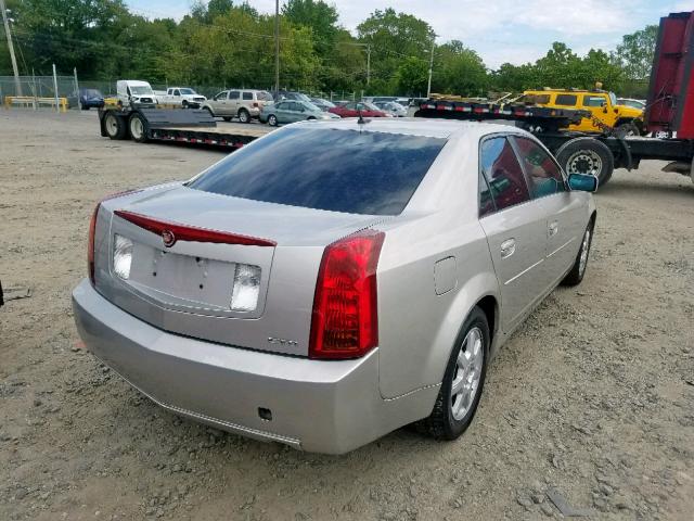 1G6DP577170197691 - 2007 CADILLAC CTS HI FEA SILVER photo 4