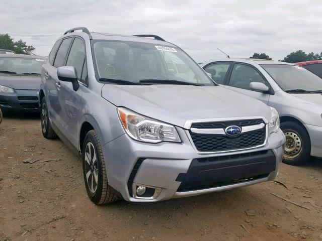 JF2SJAJC9HH506025 - 2017 SUBARU FORESTER 2 SILVER photo 1