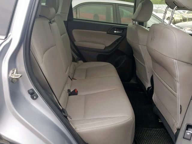 JF2SJAJC9HH506025 - 2017 SUBARU FORESTER 2 SILVER photo 6