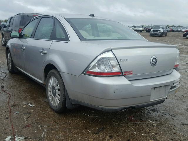 1MEHM40W18G615757 - 2008 MERCURY SABLE LUXU SILVER photo 3