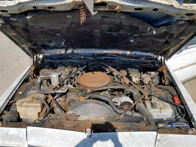 1G6DW51Y0JR763461 - 1988 CADILLAC BROUGHAM WHITE photo 7