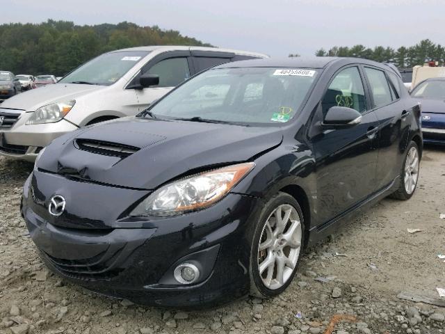 JM1BL1L4XC1561213 - 2012 MAZDA SPEED 3 BLACK photo 2