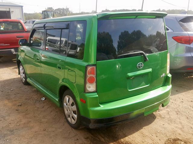 JTLKT324864063239 - 2006 TOYOTA SCION XB 绿色 照片 3