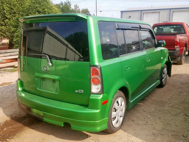 JTLKT324864063239 - 2006 TOYOTA SCION XB 绿色 照片 4