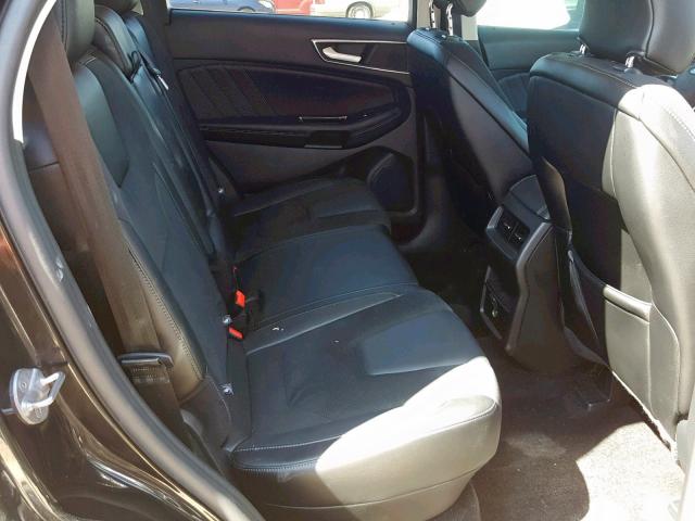 2FMTK4AP2FBB21237 - 2015 FORD EDGE SPORT BLACK photo 6