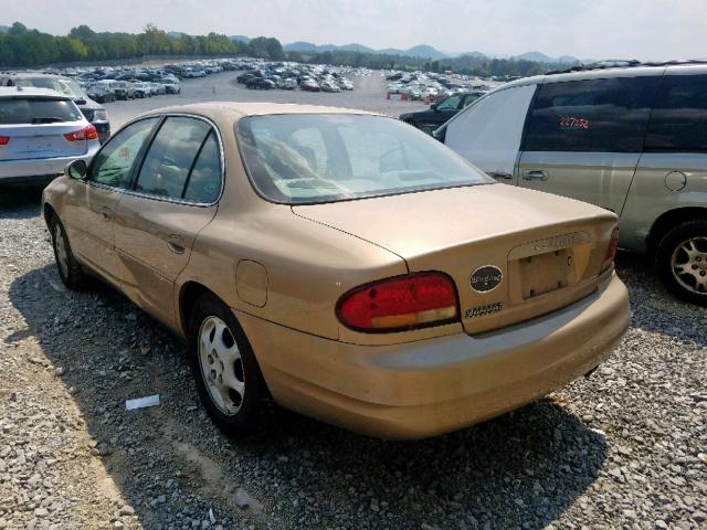 1G3WS52K0WF339704 - 1998 OLDSMOBILE INTRIGUE G GOLD photo 3