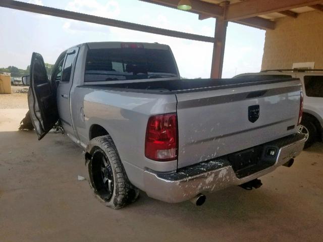 1C6RD7GT7CS105798 - 2012 DODGE RAM 1500 S SILVER photo 3