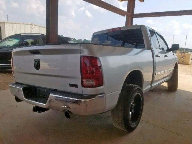 1C6RD7GT7CS105798 - 2012 DODGE RAM 1500 S SILVER photo 4