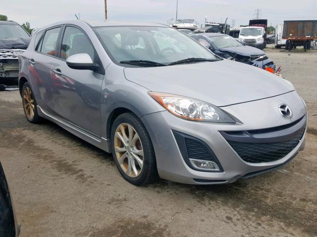 JM1BL1K51B1902393 - 2011 MAZDA 3 S GRAY photo 1