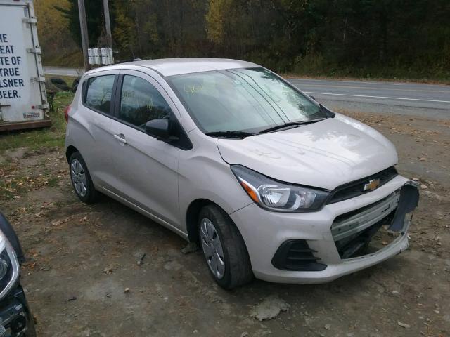 KL8CB6SA1HC732236 - 2017 CHEVROLET SPARK LS SILVER photo 1