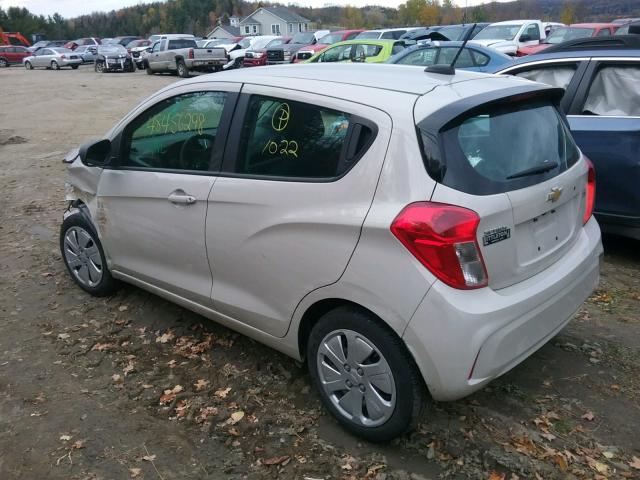 KL8CB6SA1HC732236 - 2017 CHEVROLET SPARK LS SILVER photo 3