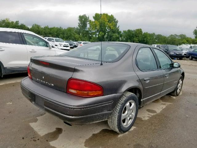 1B3EJ56H2YN181177 - 2000 DODGE STRATUS ES GRAY photo 4