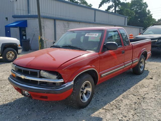 1GCCS19WX18249011 - 2001 CHEVROLET S TRUCK S1 RED photo 2