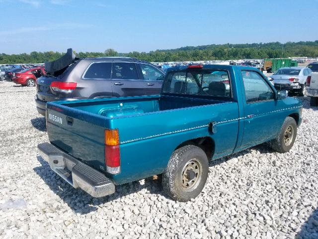 1N6SD11S3SC356119 - 1995 NISSAN TRUCK E/XE TEAL photo 4