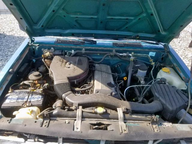 1N6SD11S3SC356119 - 1995 NISSAN TRUCK E/XE TEAL photo 7