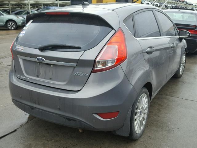 3FADP4FJ3EM156998 - 2014 FORD FIESTA TIT GRAY photo 4