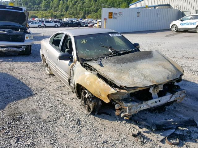 1G2NE52T8XM883378 - 1999 PONTIAC GRAND AM S SILVER photo 1