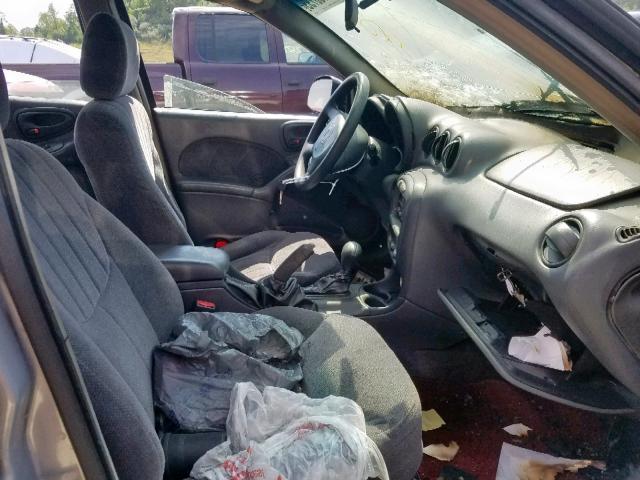 1G2NE52T8XM883378 - 1999 PONTIAC GRAND AM S SILVER photo 5