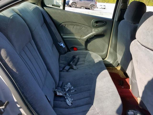 1G2NE52T8XM883378 - 1999 PONTIAC GRAND AM S SILVER photo 6