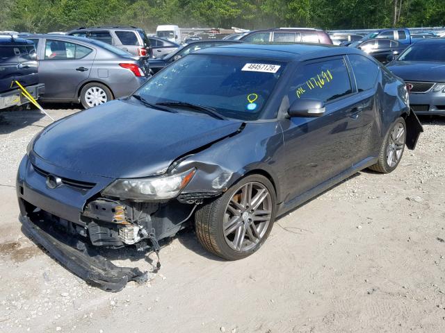 JTKJF5C77C3038815 - 2012 TOYOTA SCION TC ნაცრისფერი ფოტო 2