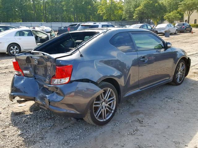 JTKJF5C77C3038815 - 2012 TOYOTA SCION TC ნაცრისფერი ფოტო 4
