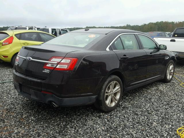 1FAHP2E87DG188611 - 2013 FORD TAURUS SEL BROWN photo 4