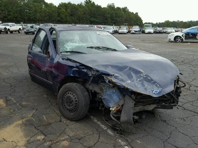 1G1JC524317305387 - 2001 CHEVROLET CAVALIER B BLUE photo 1