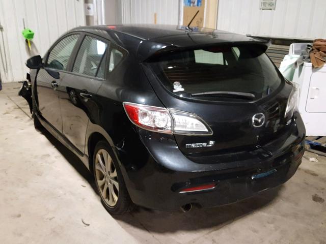 JM1BL1H56A1109323 - 2010 MAZDA 3 S BLACK photo 3