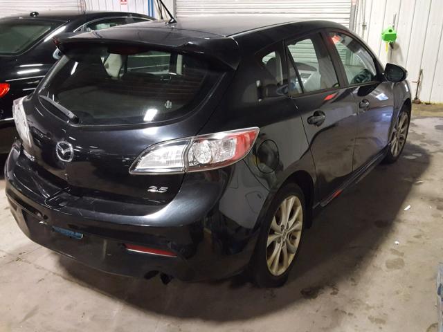 JM1BL1H56A1109323 - 2010 MAZDA 3 S BLACK photo 4