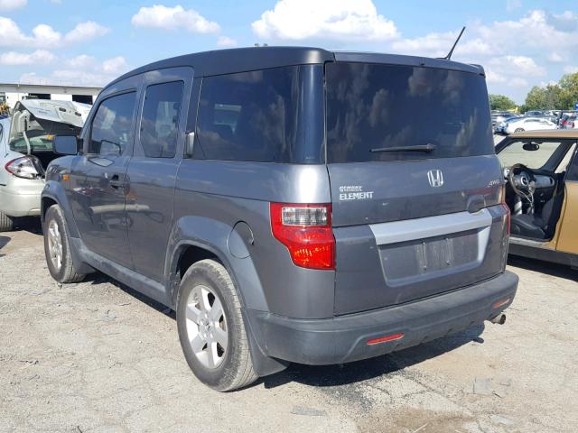 5J6YH28719L001172 - 2009 HONDA ELEMENT EX GRAY photo 3