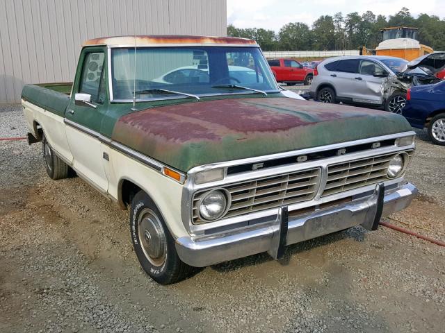 F10YCT06610 - 1974 FORD F100 TWO TONE photo 1