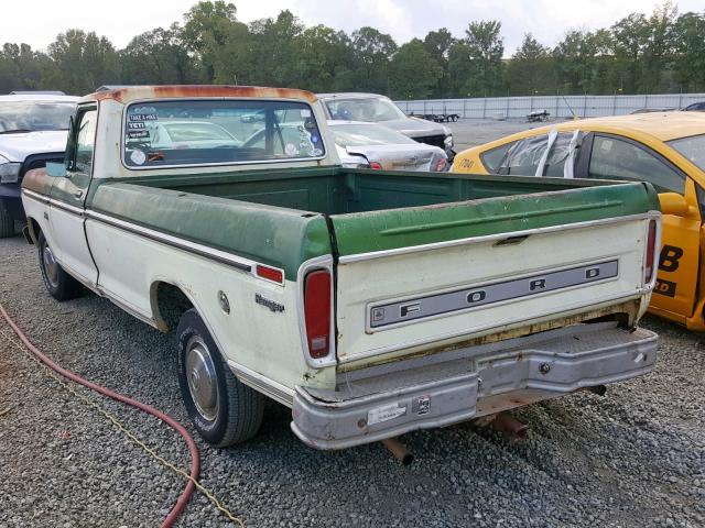 F10YCT06610 - 1974 FORD F100 TWO TONE photo 3