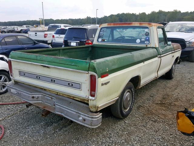 F10YCT06610 - 1974 FORD F100 TWO TONE photo 4