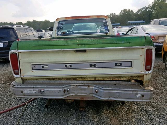 F10YCT06610 - 1974 FORD F100 TWO TONE photo 6