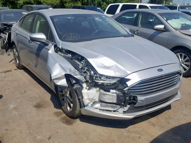 3FA6P0G78HR339339 - 2017 FORD FUSION S SILVER photo 1