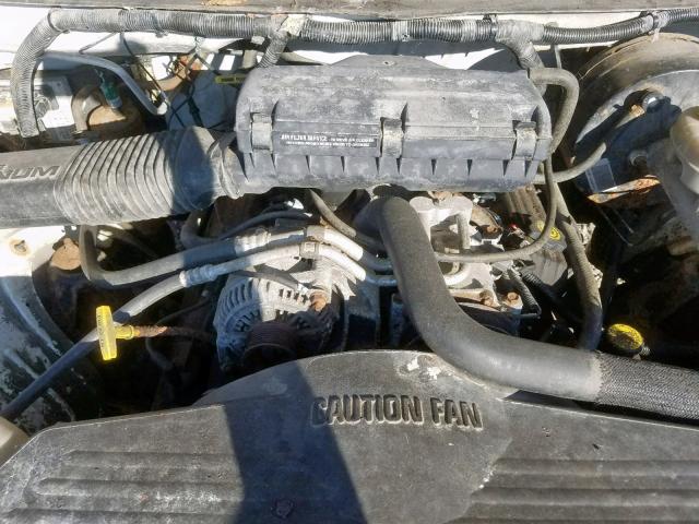 3B7KF26Z9WM221143 - 1998 DODGE RAM 2500 WHITE photo 7