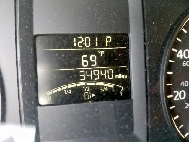 3VW2K7AJ8EM275510 - 2014 VOLKSWAGEN JETTA BASE GRAY photo 8