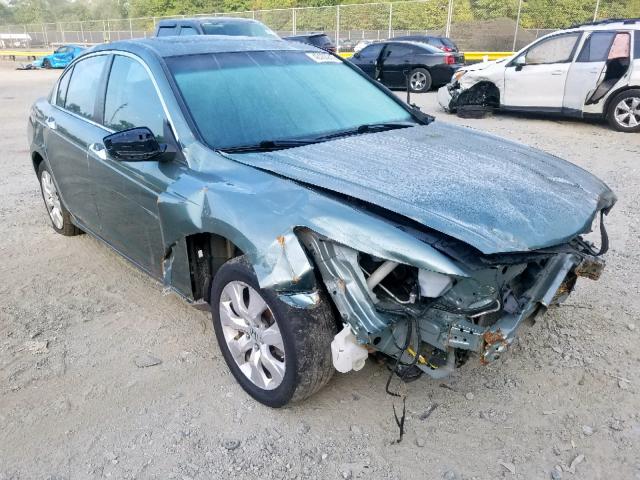 1HGCP36839A039682 - 2009 HONDA ACCORD EXL GREEN photo 1