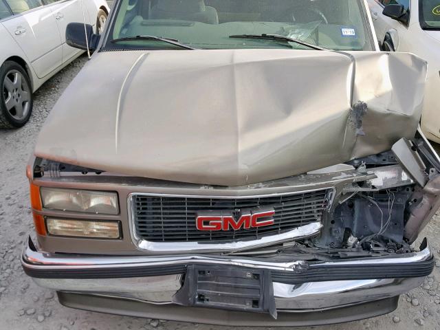 1GTEC19R1XR512490 - 1999 GMC SIERRA C15 SILVER photo 7