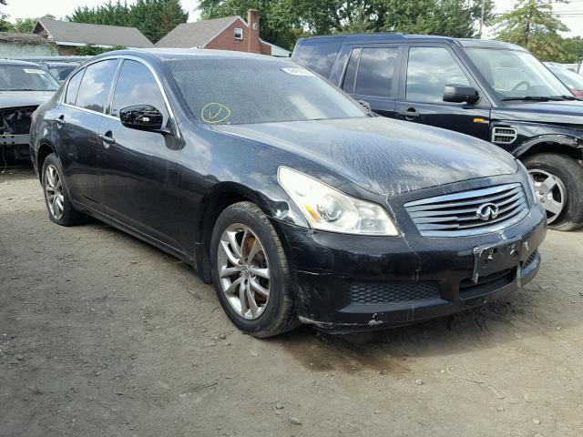 JNKCV61F89M362926 - 2009 INFINITI G37 BLACK photo 1